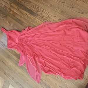 Adrianna Papell, size 2, coral color.